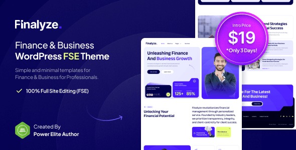 Finalyze 1.0.3 – Finance & Business Full Site Editing WordPress Theme