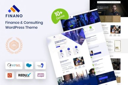 Finano - Finance WordPress Theme