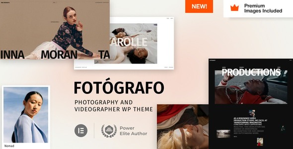 Fotógrafo 28 – Photography Videographer WordPress Theme