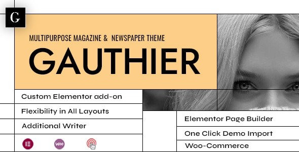 Gauthier 1.5.6 – Multipurpose Newspaper Theme