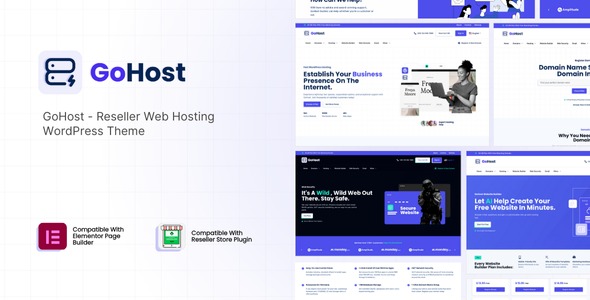 GoHost 5.2 – Reseller Web Hosting WordPress Theme