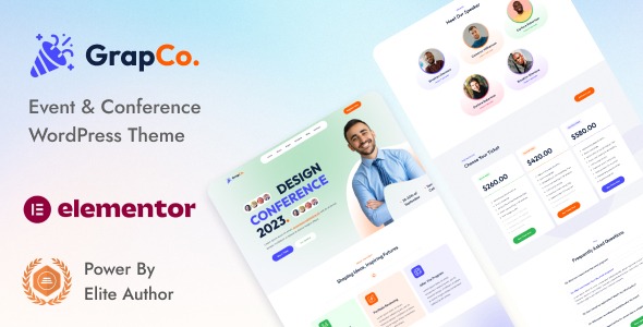 Grafco 1.0 – Event Conference WordPress Theme