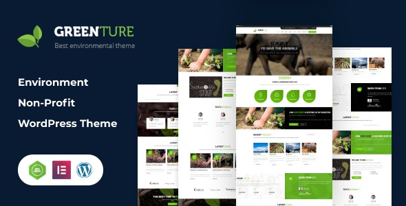 Greenture 2.2 – Environment / Non-Profit WordPress Theme