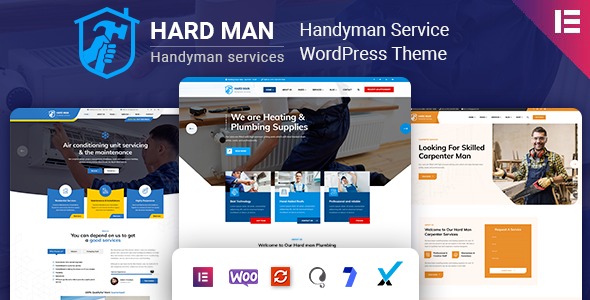 Hardman 1.0.2 – Handyman & Plumber WordPress Theme