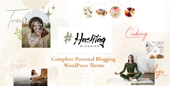 Hashtag 1.0.2 – Personal Blog WordPress Theme