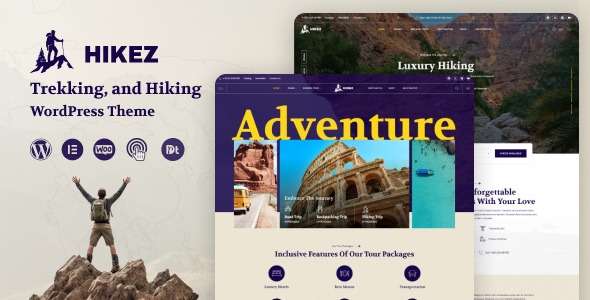 Hikez 1.0.1 – Adventure Travel WordPress