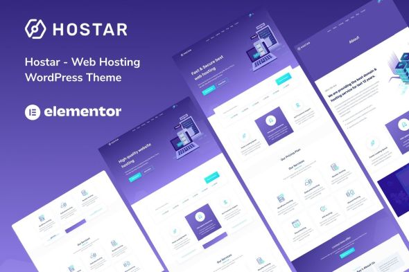 Hostar 1.0.7 – Web Hosting WordPress Theme