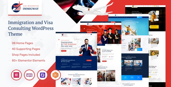 Immigway 1.0.1 – Immigration and Visa Consulting WordPress Theme