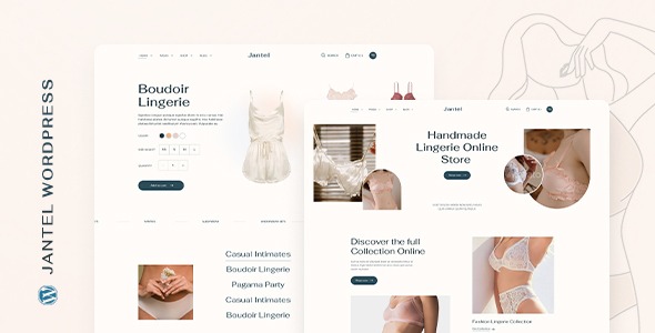 Jantel 1.0.1 – Lingerie & Fashion Store WordPress Theme