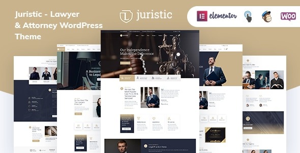 Juristic 1.0 – Lawyer Attorney & Law Firm Elementor Template Kit
