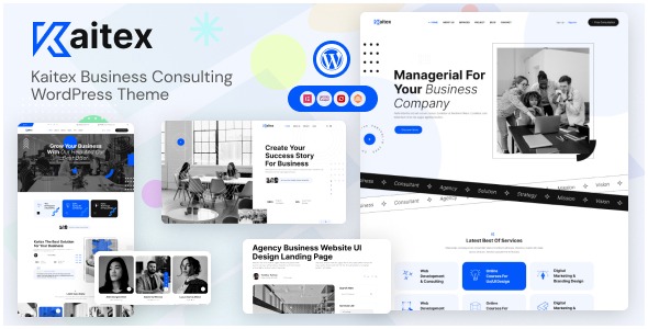 Kaitex 1.0.1 – Business Consulting WordPress Theme
