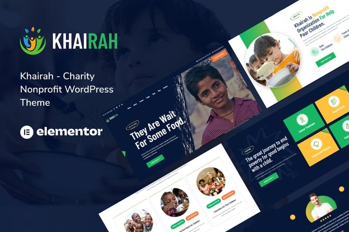 Khairah 1.0.2 – Charity WordPress Theme