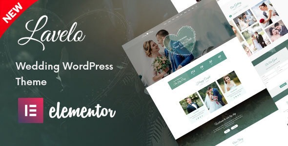 Lavelo 2.0.8 – Wedding WordPress Theme