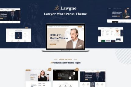 Lawgne - Law & Lawyer WordPress Theme