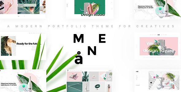 Måne 1.7 – Creative Portfolio Theme