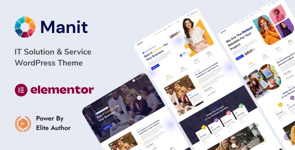 Manit 1.0 – IT Solutions & Technology WordPress Theme