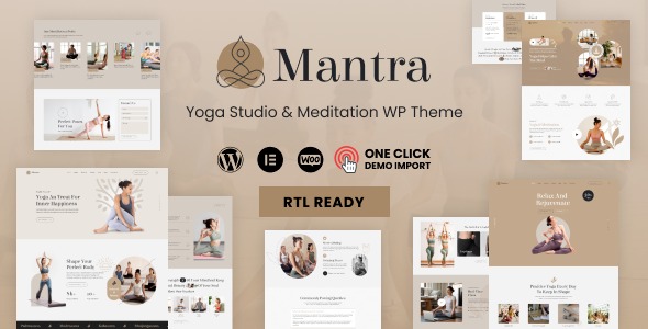 Mantra 1.1.1 – Yoga Fitness WordPress Theme