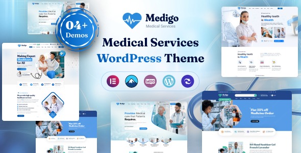 Medigo 1.0.1 – Medical WordPress Theme