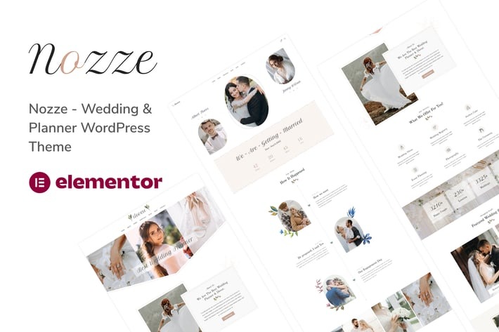 Nozze 1.0.5 – Wedding & Planner WordPress Theme