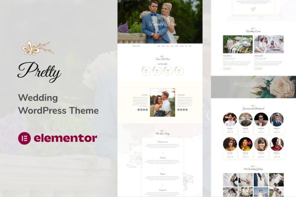 Pratty 1.0.5 – Wedding WordPress Theme