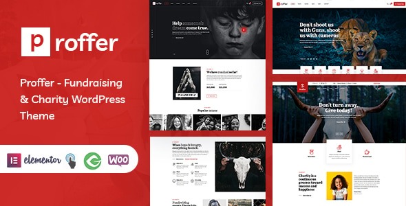 Proffer 1.0.6 – Fundraising & Charity WordPress Theme