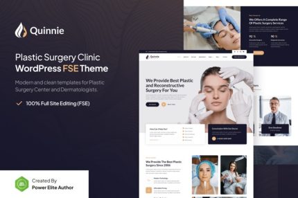 Quinnie - Plastic Surgery Clinic WordPress Theme