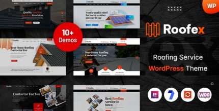 Roofex - Roofing WordPress Theme
