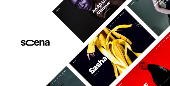Scena 1.1.9 – Creative Portfolio WordPress Theme