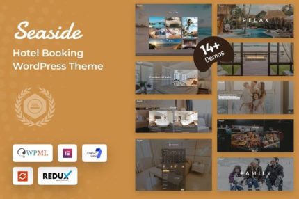Seaside - Hotel Booking WordPress Theme