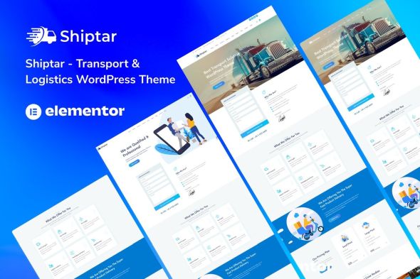 Shiptar 2.0.7 – Transport & Logistics WordPress Theme