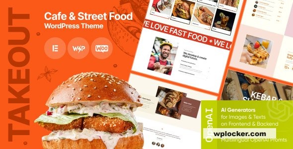 Takeout 1.3.0 – Cafe & Fast Food WordPress Theme