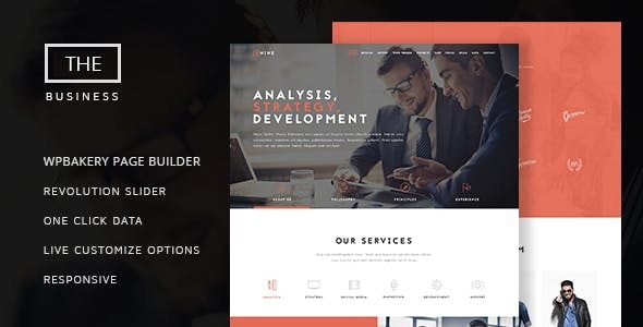 The Business 1.6.1 – Powerful One Page Biz Theme