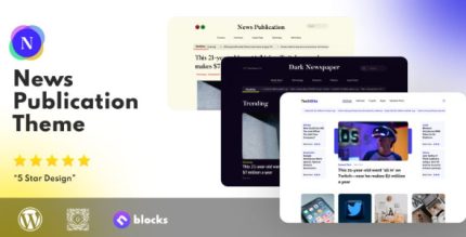 News Publication Theme