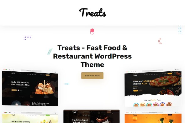 Treats 1.0 – Fast Food & Restaurant WordPress Theme