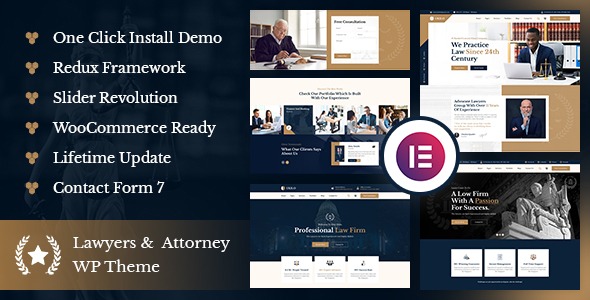 Ukilo 1.0.1 – Law & Lawyer WordPress Theme