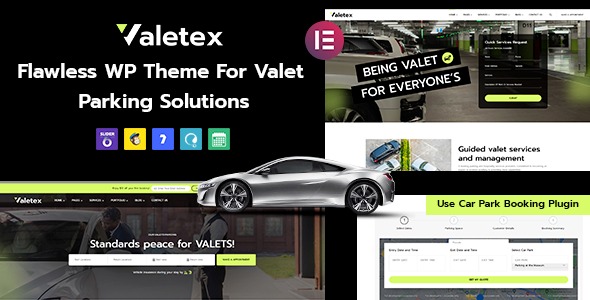 Valetex 1.3 – Valet & Parking Services WordPress Theme