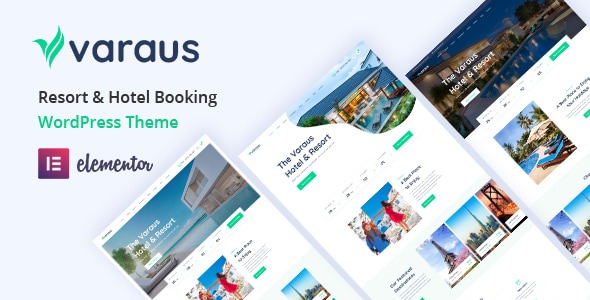 Varaus 1.0.7 – Hotel Booking WordPress Theme
