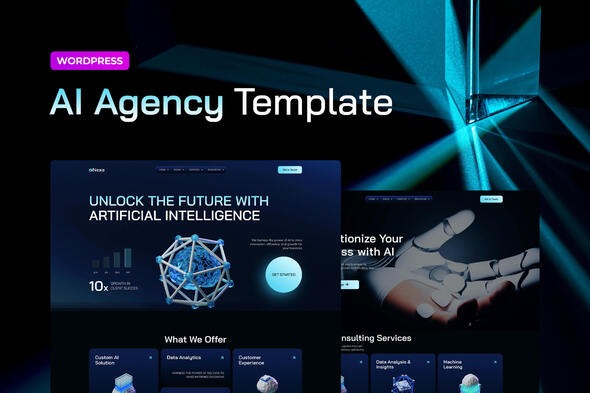 AiNexa  – AI Agency Elementor Pro Template Kits