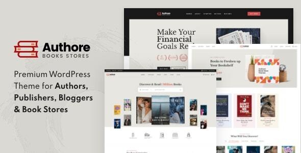 Authore 1.1.2 – WordPress Theme for Authors and Publishers