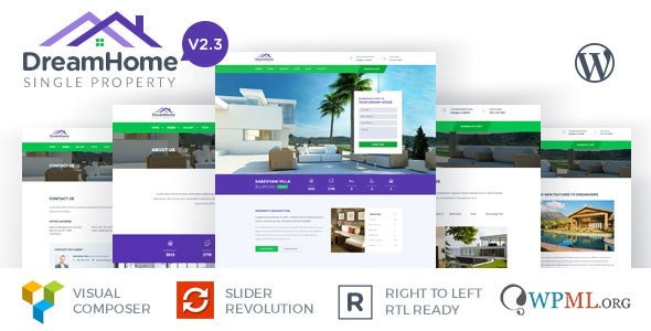 DreamHome 2.6 – Single Property WordPress Theme