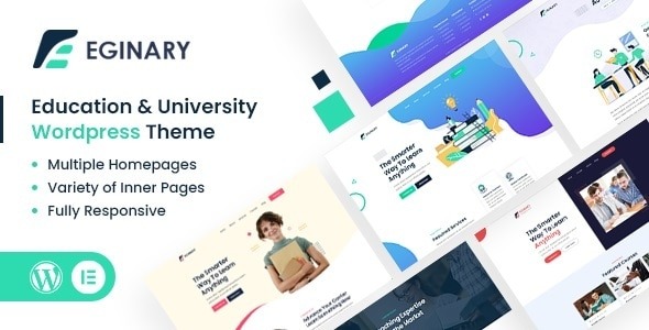 Eginary 1.1 – Education & University WordPress Theme