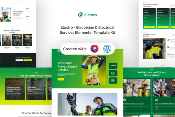 ElectroDeals  – Woocommerce Electronic Store Elementor Template Kit