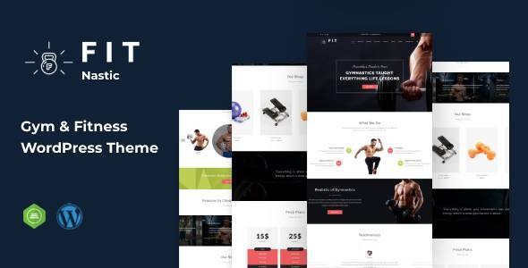 Fitnastic 2.6 – Gym & Fitness WordPress Theme