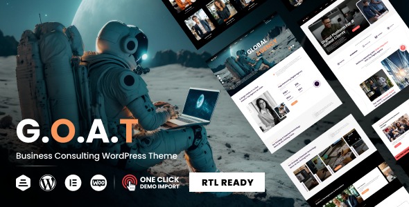 G.O.A.T 1.0.2 – Business Agency WordPress Theme