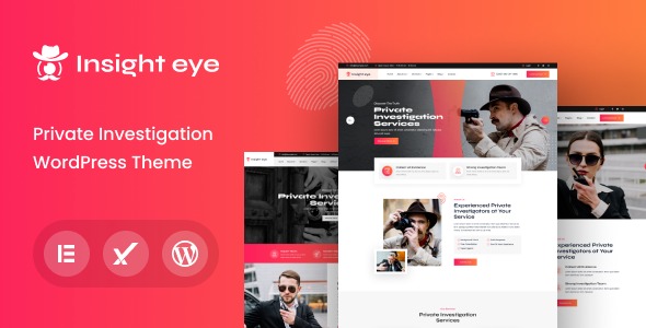 Insighteye 1.3 – Private Investigator WordPress Theme
