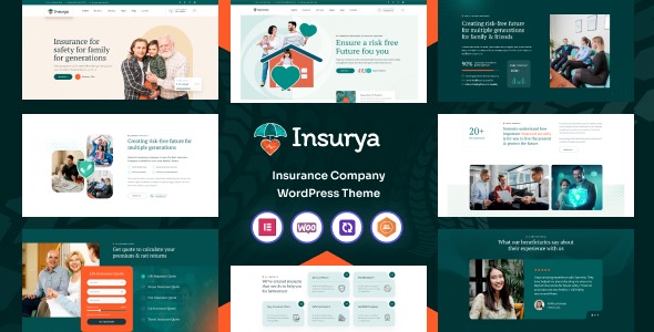 Insurya 1.0.1 – Insurance WordPress Theme
