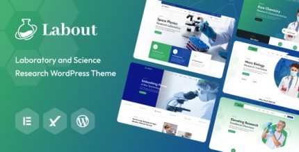Labout - Laboratory & Research WordPress Theme