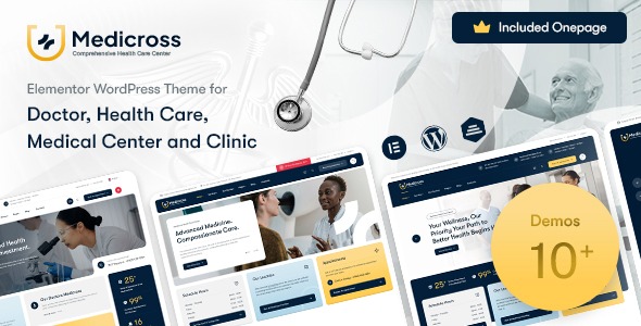 Medicross 1.0.0 – Medical WordPress Theme