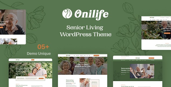 Onilife 1.1.8 – Senior Living WordPress Theme