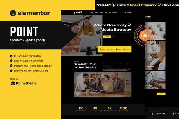Point 20250426 – Creative Digital Agency Elementor Template Kit